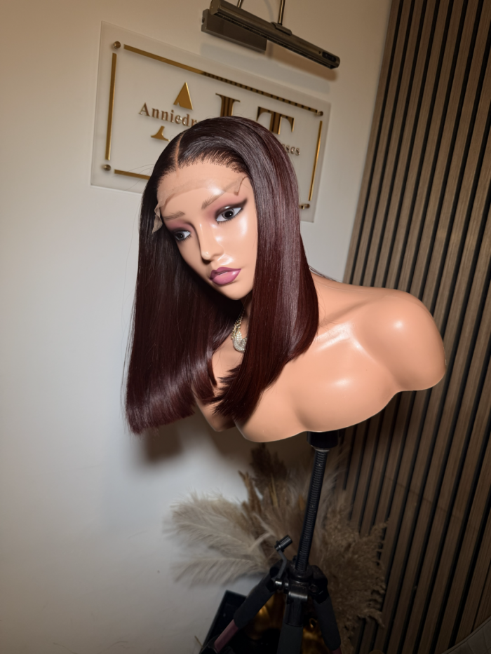 RUBY NOIR – 14” Luxury Closure Bob